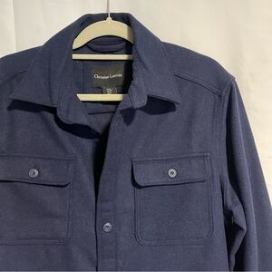 Christian Lacroix Long Sleeve Wool Blend Shirt Jacket